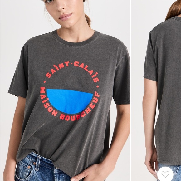 Clare V. St. Calais Maison Bourgneuf Tee - Picture 4 of 5